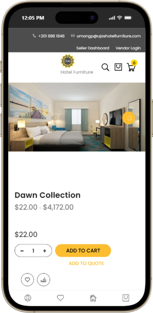 Mobile App Interface