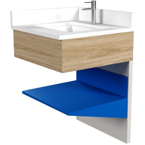  VANITY WITH BASE SHELF LEFT-2430L